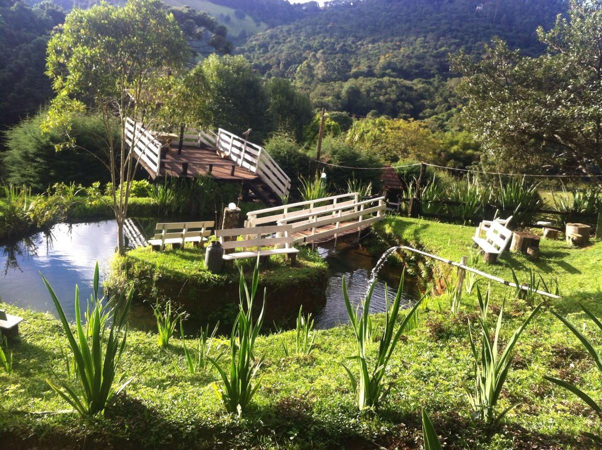 Chales Fazenda Cantinho Do Selado Monte Verde  Buitenkant foto